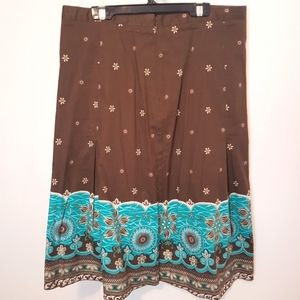 Dynamite BOHO floral skirt